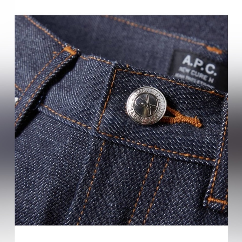 NWT A.P.C Men’s Indigo Standard Jean - Picture 4 of 9